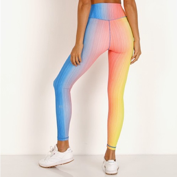 NWT Splits59 Kinney High Waist 7/8 Legging in Pastel Ombré - Picture 4 of 4